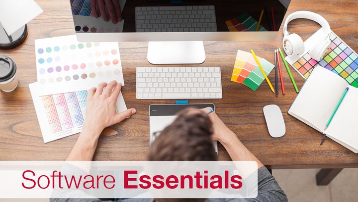 Grafikdesign Essentials: vom Entwurf bis zum Druck mit Photoshop, InDesign und Illustrator